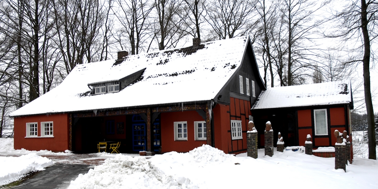 Werther, Bckstiegel-Haus im Winter