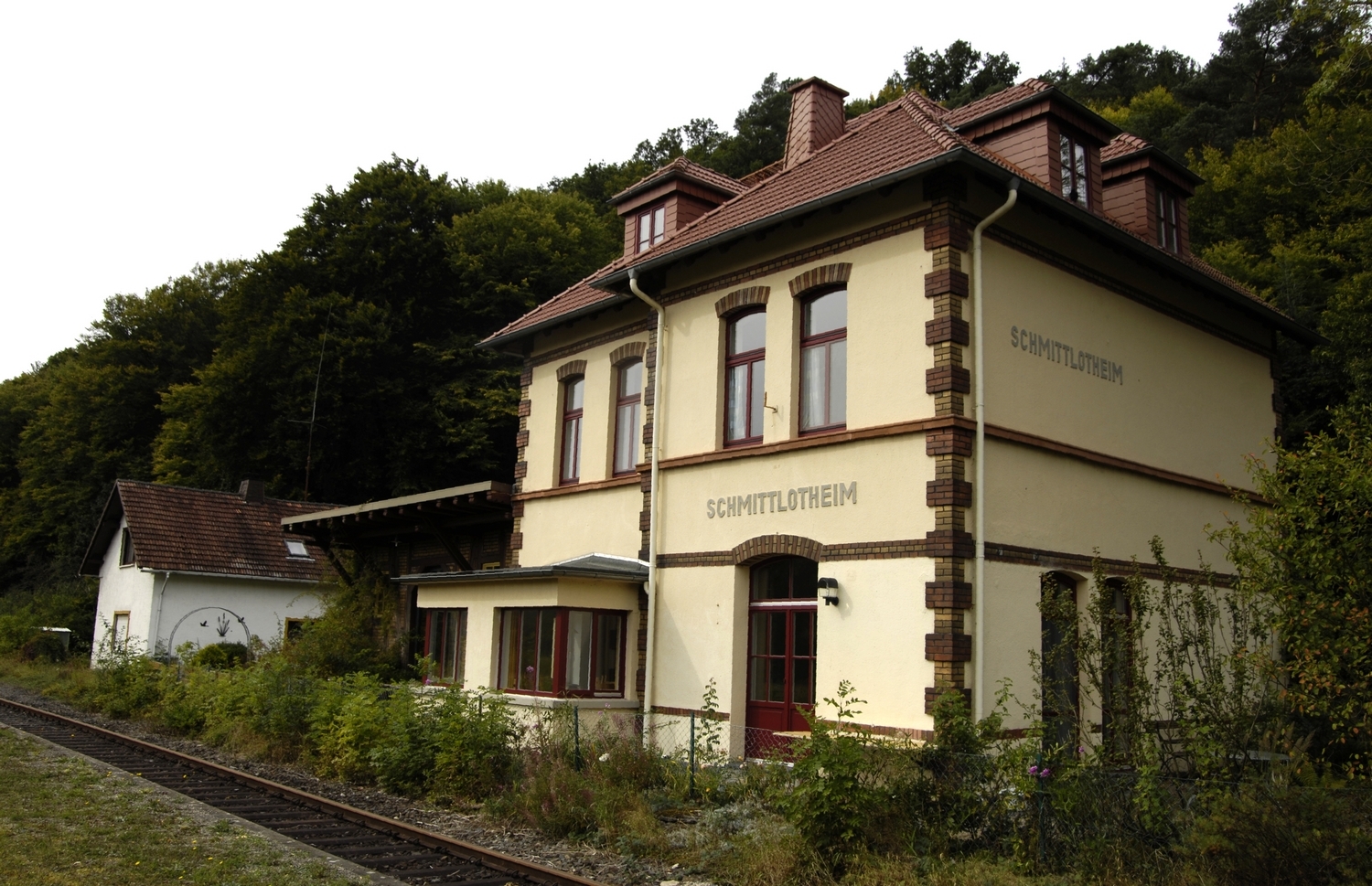 Schmittlotheim, ehemaliger Bahnhof