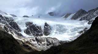 Gavia Pass Gletscher