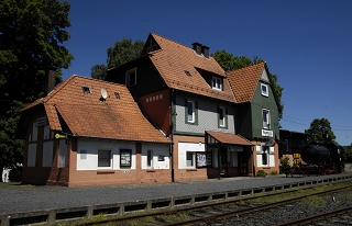 Naumburg (Hessen) alte Bahnhof